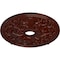 Ekena Millwork Jamie Ceiling Medallion (Canopies up to 3 7/8"), 23 5/8"OD x 3 7/8"ID x 2 1/8"P, Brushed Mahogany CM23JABMF - alternate 3